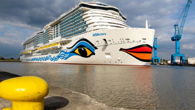 Die »AIDANova« legt am 8. Oktober ab