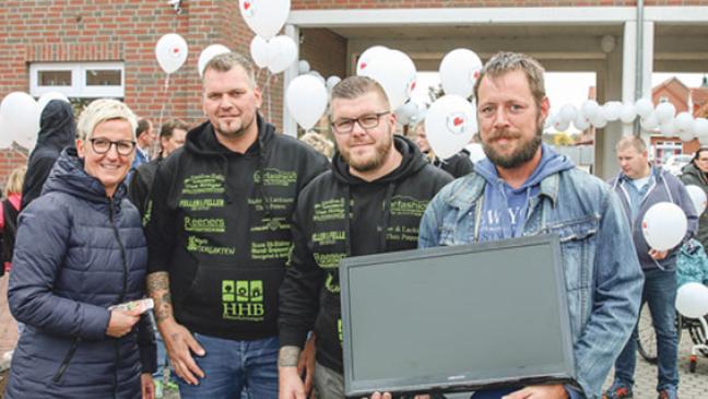 122 Kilometer Fußmarsch für die Herzkinder