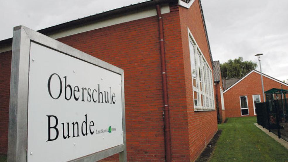 Dicke Luft an der Oberschule in Bunde: Möbel in drei Räumen könnten die Ursache für die Luftbelastung sein.  © Foto: Boelmann