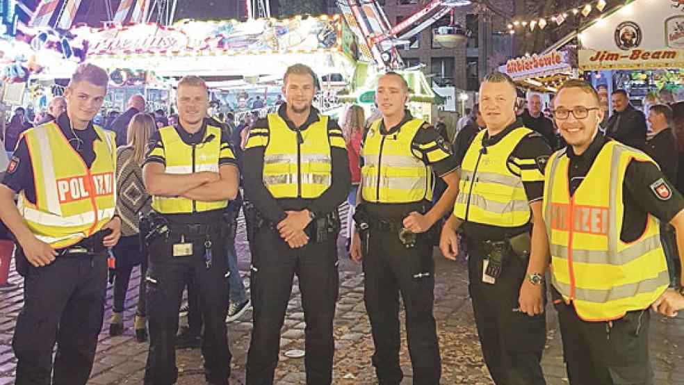 Die Polizei zieht nach dem fünftägigen Einsatz auf dem Leeraner Gallimarkt eine positive Bilanz. © Foto: Polizei Leer