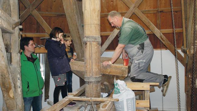 Anmahlen in der Mühle