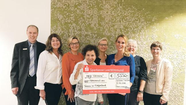 Erlös für Projekt »Moje Tieden - gegen Altersarmut von Frauen«