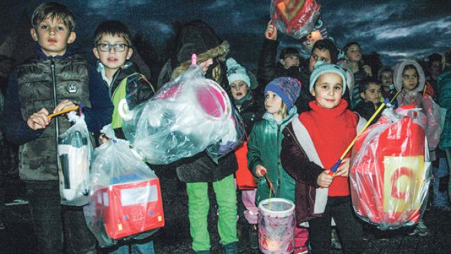 Martini-Sänger  trotzen dem Regen