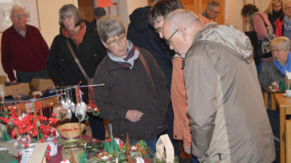 Der Verein für Körperbehinderte veranstaltet wieder einen Weihnachtsbasar im Haus der Begegnung in Bunde. © Archivfoto: Himstedt