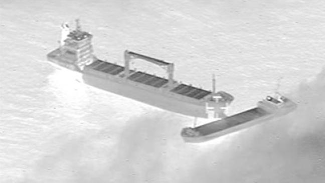 Zwei Frachter kollidieren vor Borkum