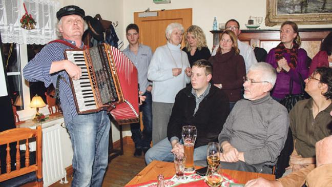 Ein Ständchen zum 90. Geburtstag