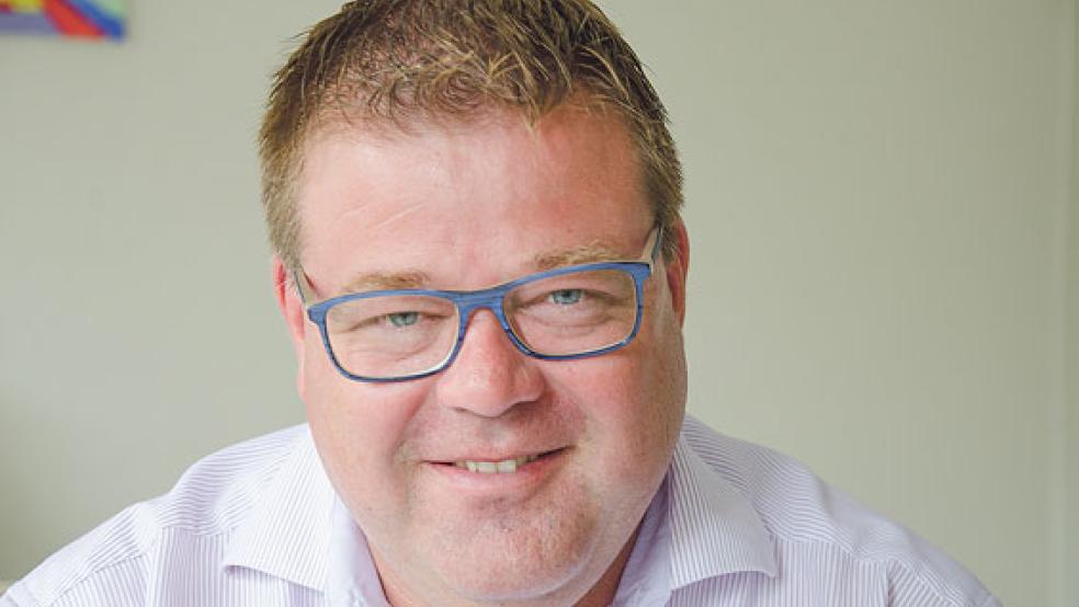 Will die Firmenleitung von Weener Plastik in die Pflicht nehmen: IG Metall-Chef Thomas Gelder aus Bunde. © Archivfoto: Hanken