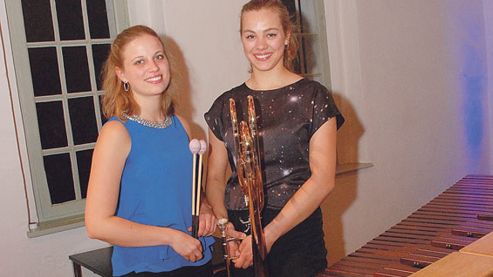 Ein wenig Bach und viele zeitgenössische Werke spielten Vanessa Porter (links) und Maxine Troglauer als »Fusion Duo«. © 