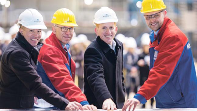 »Norwegian Encore« auf Kiel gelegt