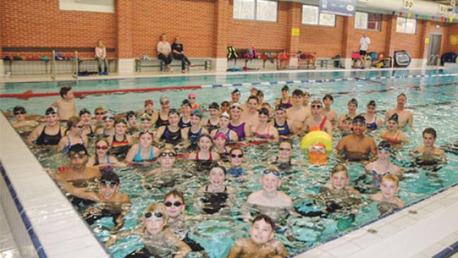 Schwimmer im Wettkampf