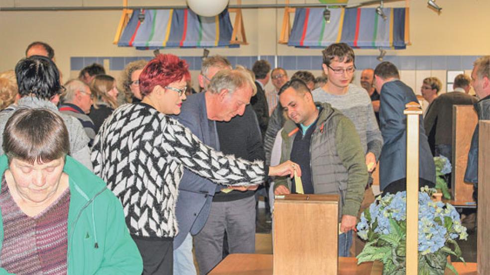 Bei den Vorstandswahlen der Lebenshilfe waren die Mitglieder zur Stimmabgabe aufgefordert. © Foto: Haneborger