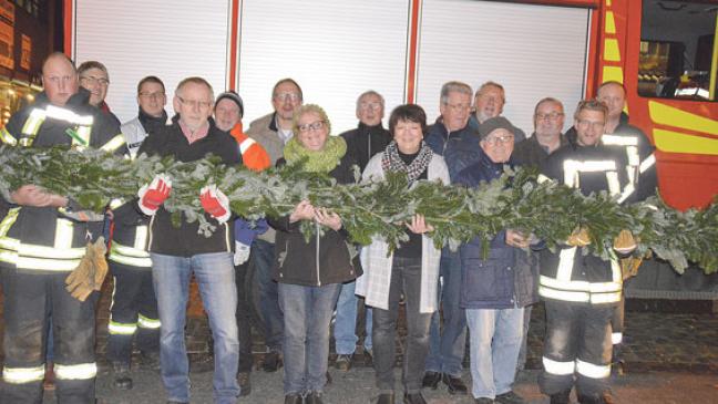 Bürger machen Bunde »weihnachtsfein«