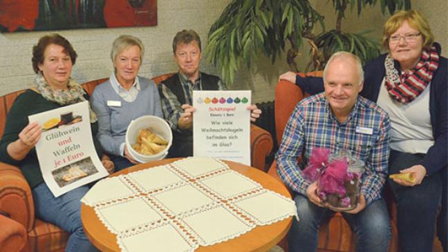 Basar mit Einblick ins Altenzentrum