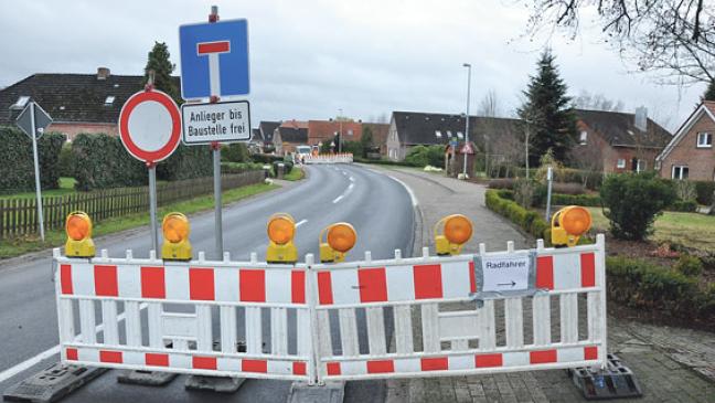 Vollsperrung bis zum 14. Dezember