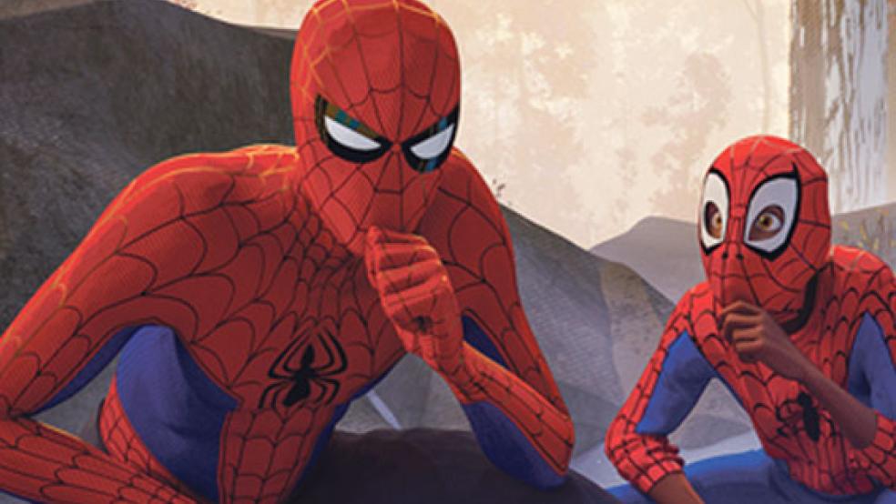 In seinem neuesten Kino-Abenteuer tritt »Spider-Man« gleich in mehreren Versionen in Erscheinung. © Foto: Sony Pictures