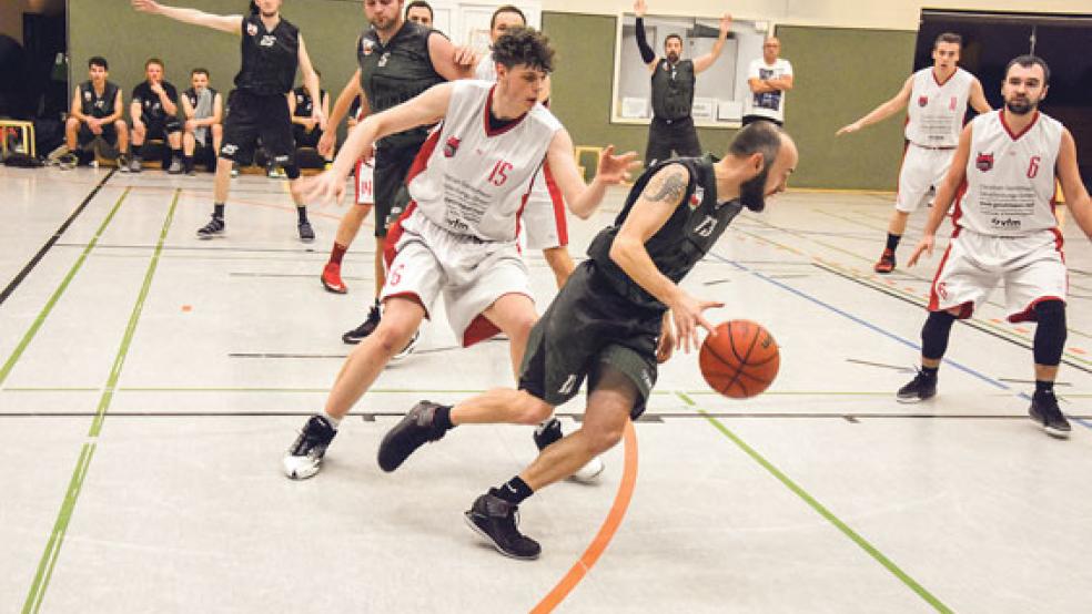 Zu Beginn der Partie lief bei den Bingumern um Kai Bunger noch nicht viel zusammen. © Fotos: Hilbrands
