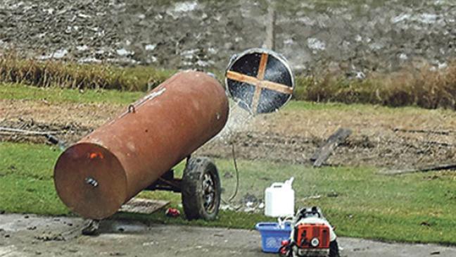 Donnerschläge am Deich