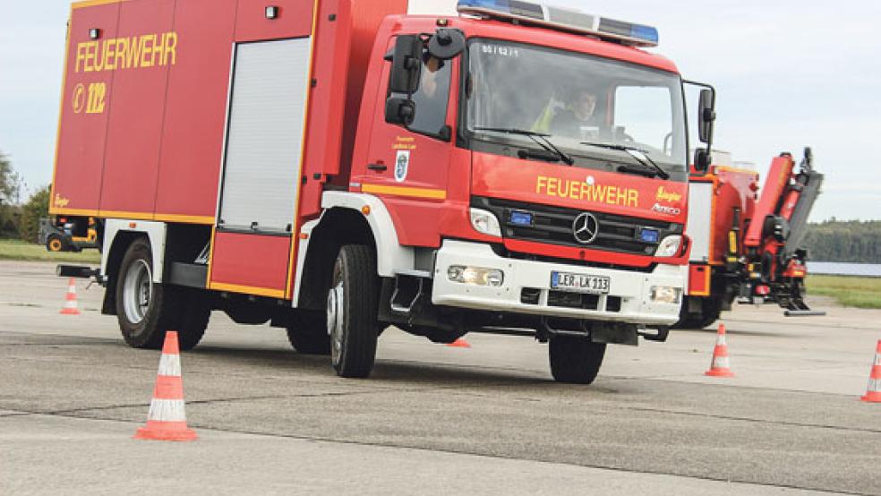 Die Feuerwehren im Landkreis Leer kämpfen mit Nachwuchsproblemen. Mit einem Führerschein-Zuschuss sollen neue Mitglieder gewonnen werden. © Foto: RZ-Archiv