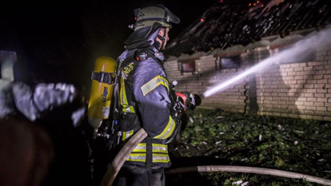 Großbrand wütet in Winschoten