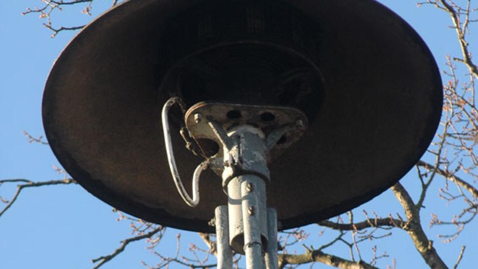 Die Ortschaft Wymeer soll noch in diesem Jahr eine neue Sirene an der Moorstraße bekommen. © Foto: Archiv