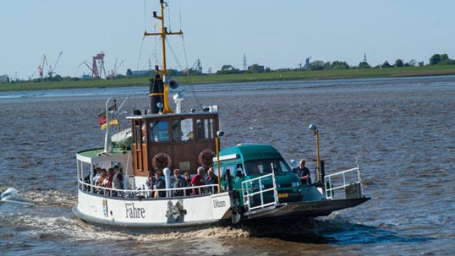 Kein Fährverkehr auf der Ems