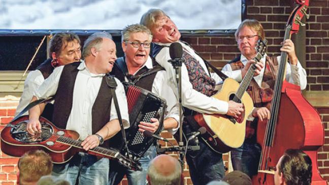 Mühlen-Konzert mit den »Stroatklinkers« aus Groningen