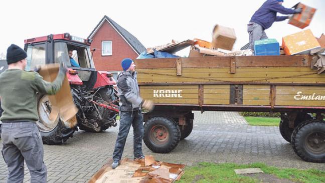 Fast 66 Tonnen Altpapier kamen 2018 zusammen