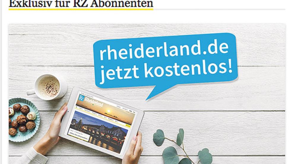 Innerhalb von nur 48 Stunden haben sich mehr als 25 Prozent der treuen RZ-Printabonennten freischalten lassen. »Das ist ein erstklassiges Ergebnis«, sagt Geschäftsführer Bernd Lindemann. © Foto: Rheiderland Zeitung 