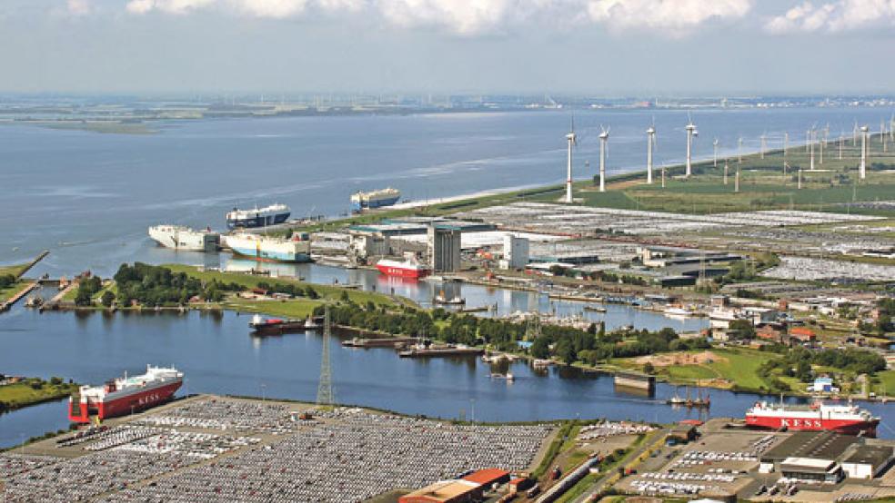 Der Autoumschlag im Emder Hafen konnte im Vergleich zum Rekordjahr 2017 im vergangenen Jahr nicht erneut gesteigert werden. © Archivfoto: Volkswagen