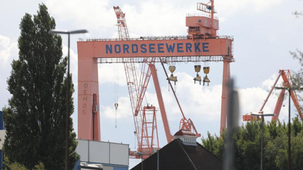 Erneut in schwerer See: Die Emder Nordseewerke haben wieder Insolvenz angemeldet. © Foto: Assanimoghaddam/dpa 