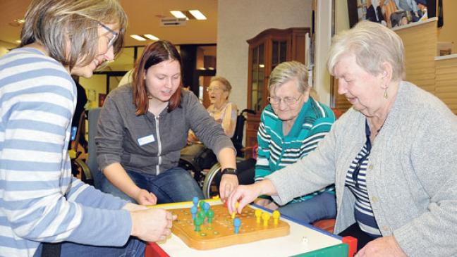 Eine Begegnung zwischen den Generationen