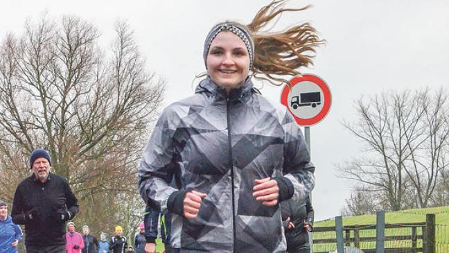Winterlauf wird  Namen gerecht