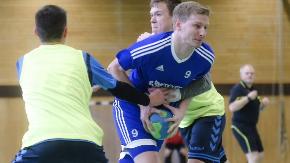 Durchsetzungsvermögen bewiesen die Holthuser vor allem in der Offensive. © Bruins