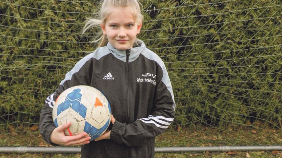 Lina Wallbaum aus Stapelmoor spielt zurzeit beim SV Meppen. © Archivfoto: Muising