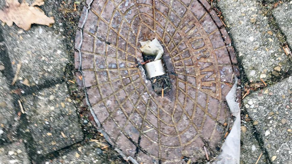 Unter dieser Abdeckung verbirgt sich ein Hydrant, der Deckel muss von Schnee und Eis freigehalten werden. © Foto: Hoegen