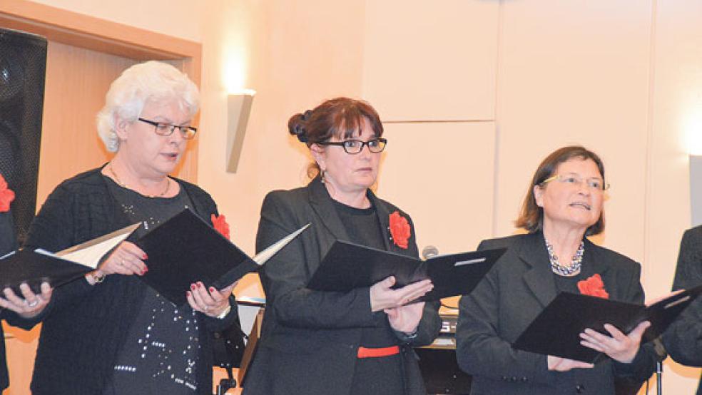 Gehört zu den Stammgästen: Der Frauenchor »Harmonie« aus Weener. © 