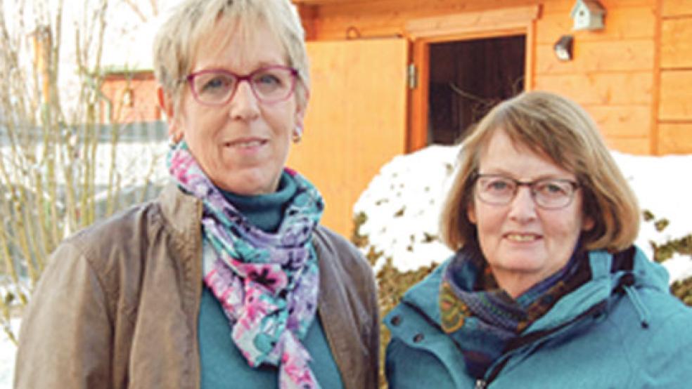 Freude bei Jeane Schmidt, dass sie eine Schlüsselposition besetzen konnte. Geziena Scholtalbers (rechts) freut sich auf ihre neue Aufgabe als Ausstellungsleiterin. © Foto: Hoegen