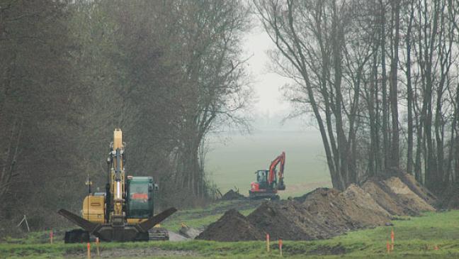 Ausbau-Auftakt am Achterweg