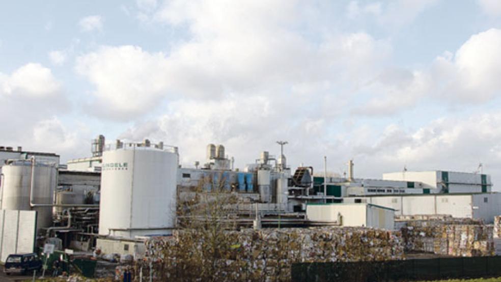 Dampf ablassen: Im nächsten Monat wird Klingele die Papierproduktion vorübergehend stoppen. Grund sind Umbau- und Instandhaltungsarbeiten. © Foto: Hanken