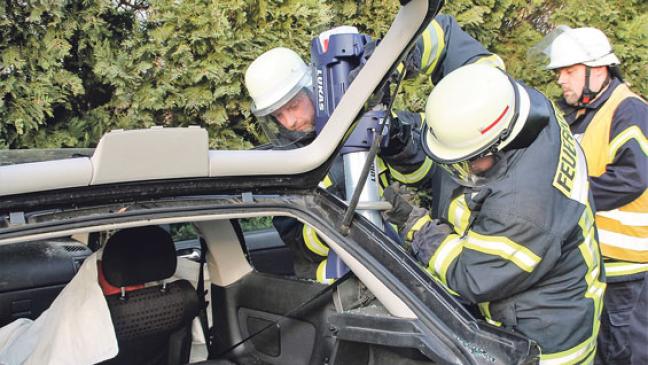 Feuerwehrübung: Damit im Notfall alles glatt läuft