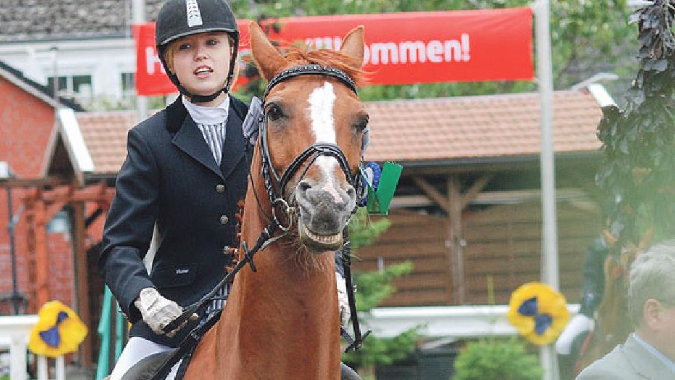 Niederländisch-deutsche Reitturniere haben in Bingum nach Mitteilung der Ems Dollart Region lange Tradition. Das nächste Turnier im Sommer wird aus EU-Mitteln gefördert. © Foto: EDR