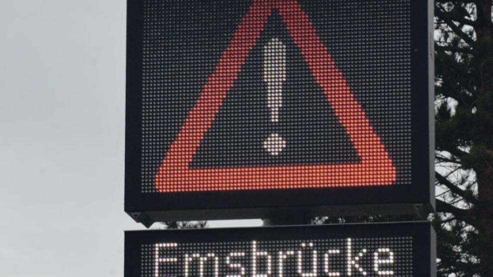 Bereits am vergangenen Donnerstag wurde die Brücke bestreikt. © Foto: Muising