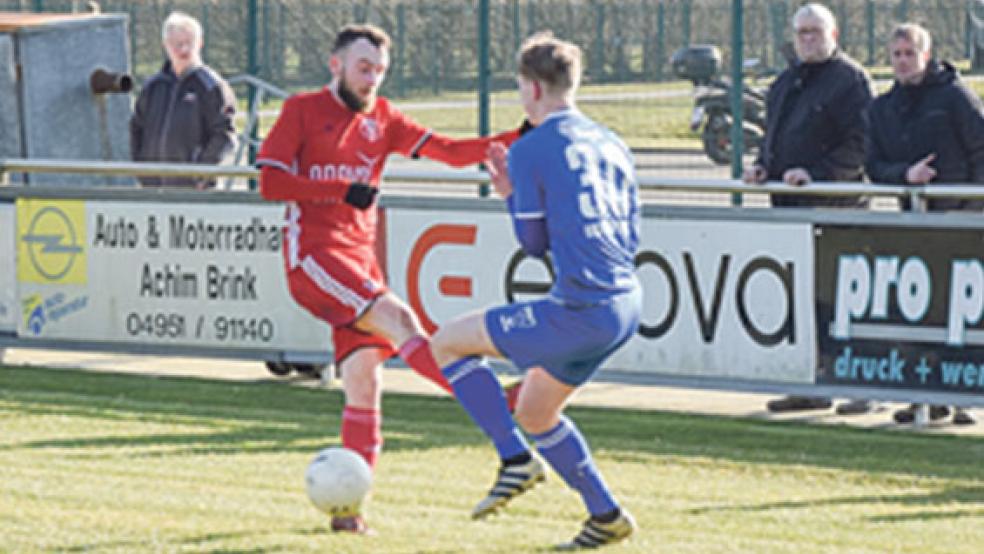 Die Bunder um Vladislav Bertram verkauften sich im Spiel gegen Kickers teuer. © Foto: Berents