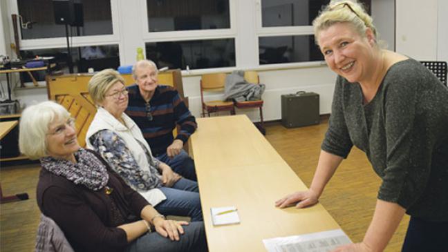 Auflegen ist das beste Mittel