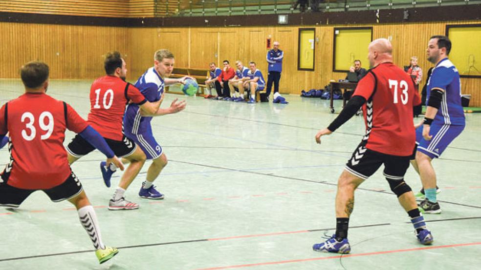 Auch Markus Janssen trug mit seinen sechs Treffern entscheidend zum Punktgewinn der Holthuser bei. © Archivfoto: Hilbrands