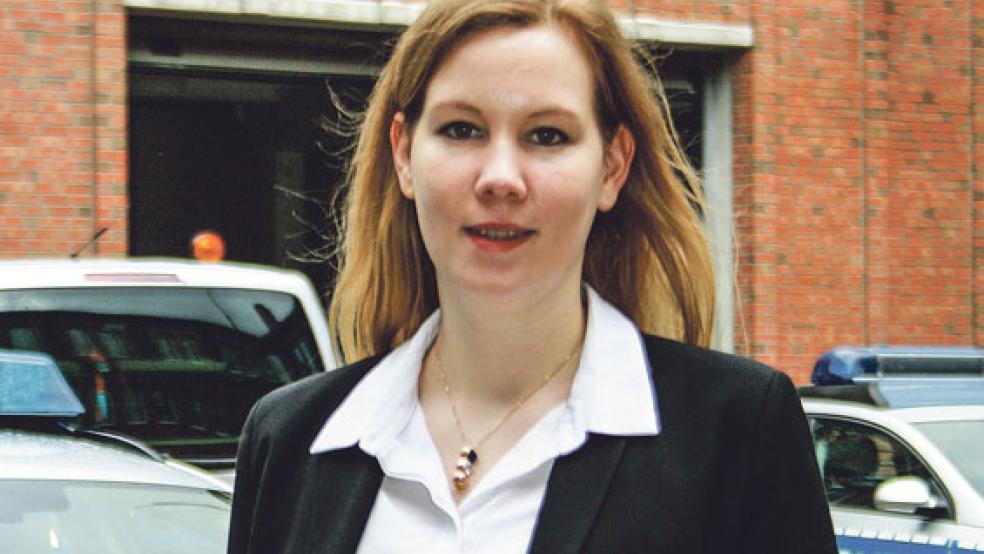 Wiebke Baden ist neue Sprecherin der Polizeiinspektion Aurich/Wittmund. © Foto: Ricken