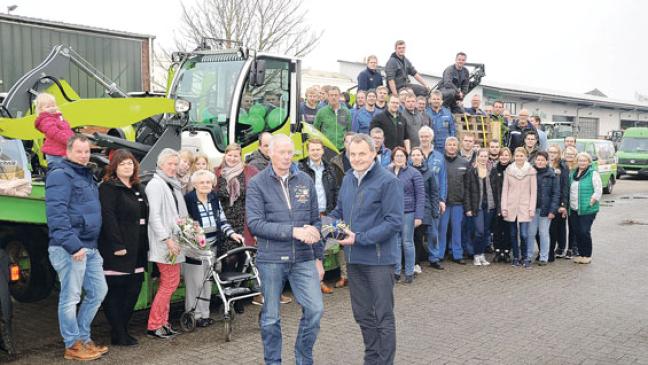 Mit dem Radlader in den Ruhestand