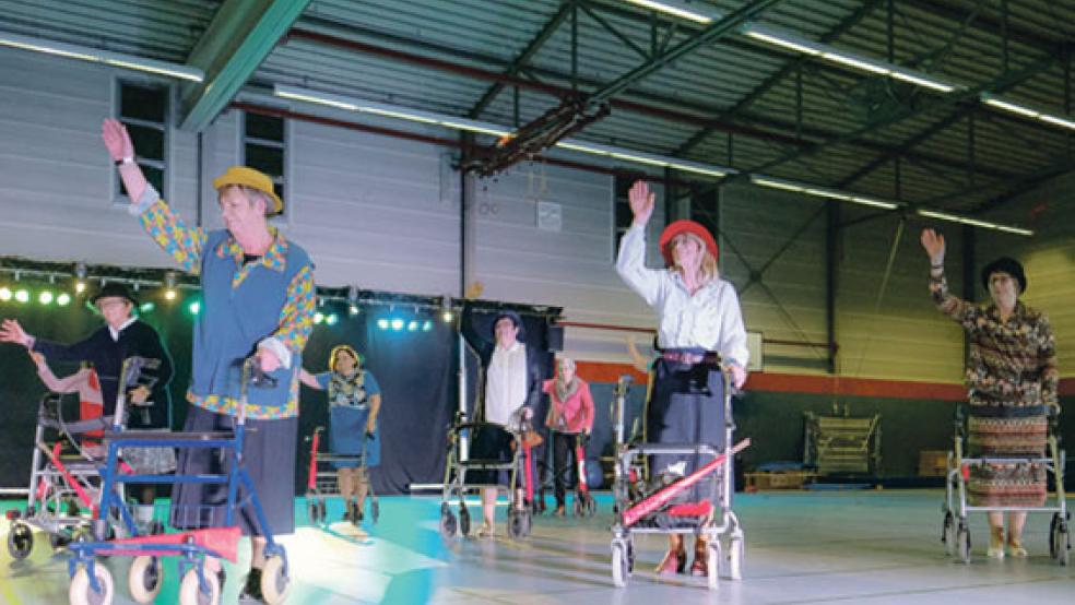 Die Gruppe »Body Fit« wird im kommenden Jahr Teil des Hauptprogrammes der ostfriesischen Turnshow sein.  © Foto: Klemmer