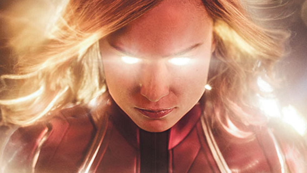 Was ist ihr Geheimnis? Carol Danvers alias Captain Marvel (Brie Larson) begibt sich auf Spurensuche. © Foto: Marvel Studios