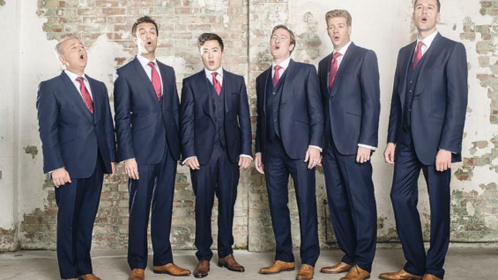 Das a capella-Konzert mit dem berühmten Vokalensemble »King’s Singers« am 4. Juli in der reformierten Georgskirche in Weener gehört für Festival-Leiter Matthias Kirschnereit zu den Höhepunkten des diesjährigen Konzertreigens. © Foto: King’s Singers
